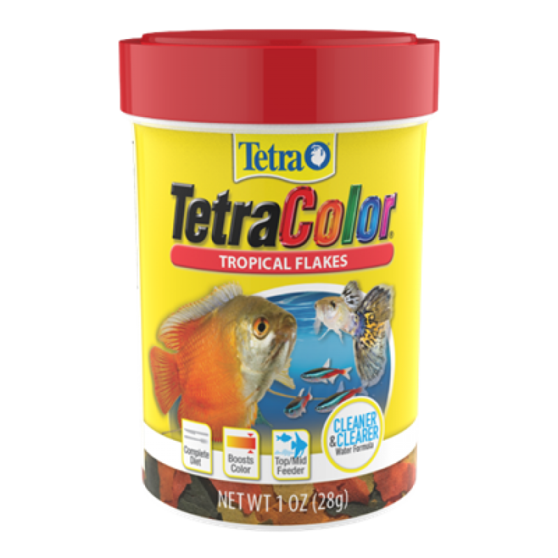 Tetra Tropical Color Flakes 1oz