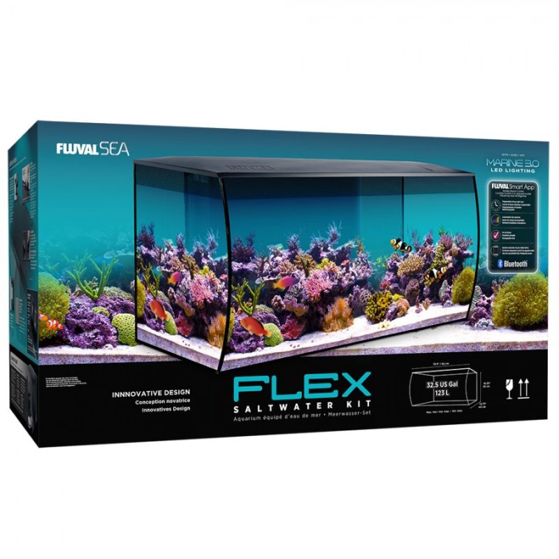 Fluval Flex Marine Kit 32.5 gallon