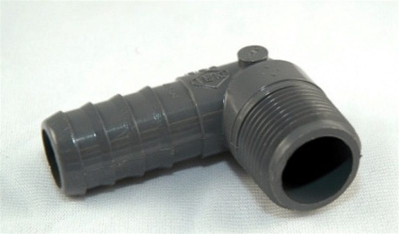 Hose Elbow Adapter 3/4" MPT x 3/4" Insert