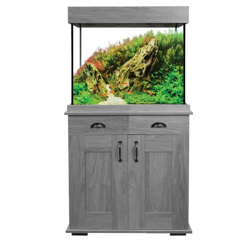 Fluval Shaker 168 Aquarium Set Gray