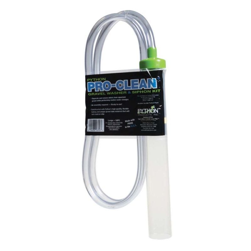 Python Pro-Clean Gravel Washer & Siphon Kit Lg 16in