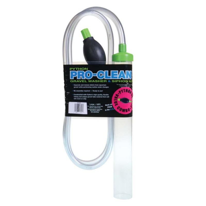 Python Pro-Clean Gravel Washer & Siphon Kit with Squeeze Lg 16in