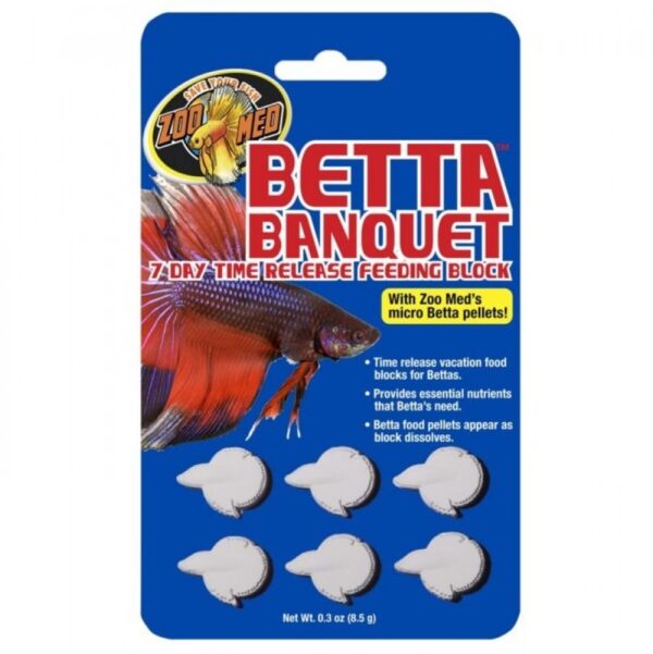 Zoomed Betta Banquet Feeding Blocks